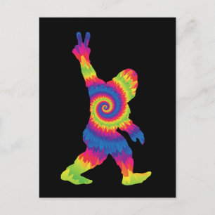 Cartão Postal Pé Grande do Amor pela Paz - Pés Grande