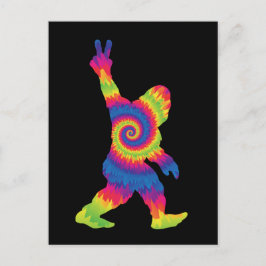 Cartão Postal Pé Grande do Amor pela Paz - Pés Grande