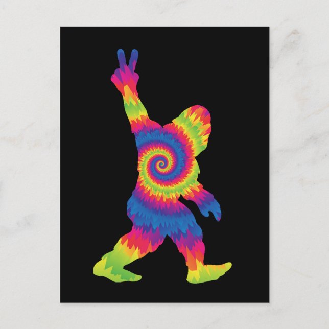 Cartão Postal Pé Grande do Amor pela Paz - Pés Grande (Frente)