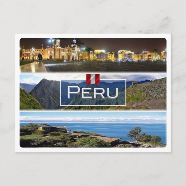 Cartão Postal PE Peru - (Frente)