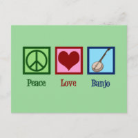 Peace Love Banjo
