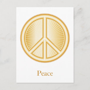 Cartão Postal Peace Mandala