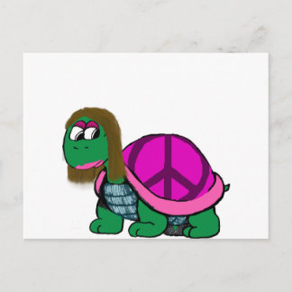 Cartão Postal Peaceful Honu gril
