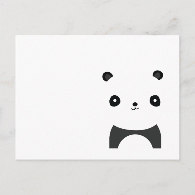 Cartão Postal Peaceful Panda (Frente)