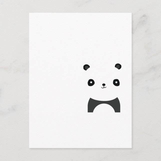 Cartão Postal Peaceful Panda (Frente)