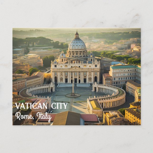 Cartão Postal Peaceful Spots in Vatican City, Italy You’ll Love (Frente)