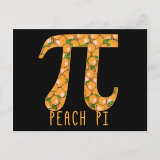 Cartão Postal Peach Pi