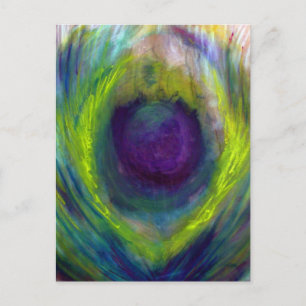 Cartão Postal Peacock