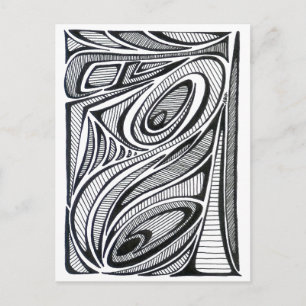 Cartão Postal Peacock