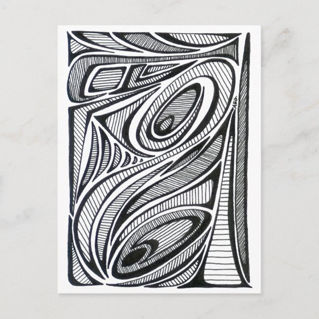 Cartão Postal Peacock (Frente)