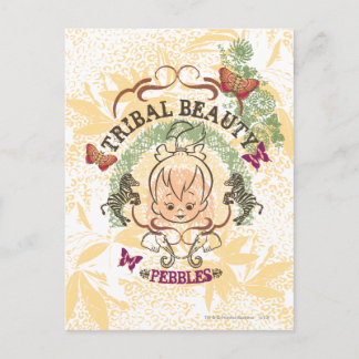 Cartão Postal PEBBLES™ Tribal Beauty