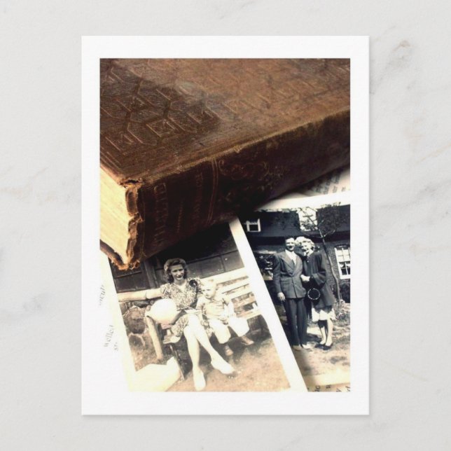 Cartão Postal peças de um livro de histórias (Frente)