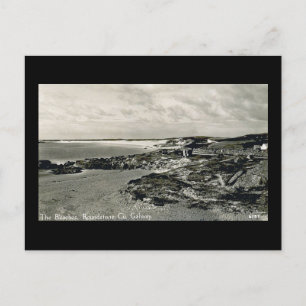 Cartão Postal Pedra-Cartão-Postal Antiga Roundstone, Co Galway