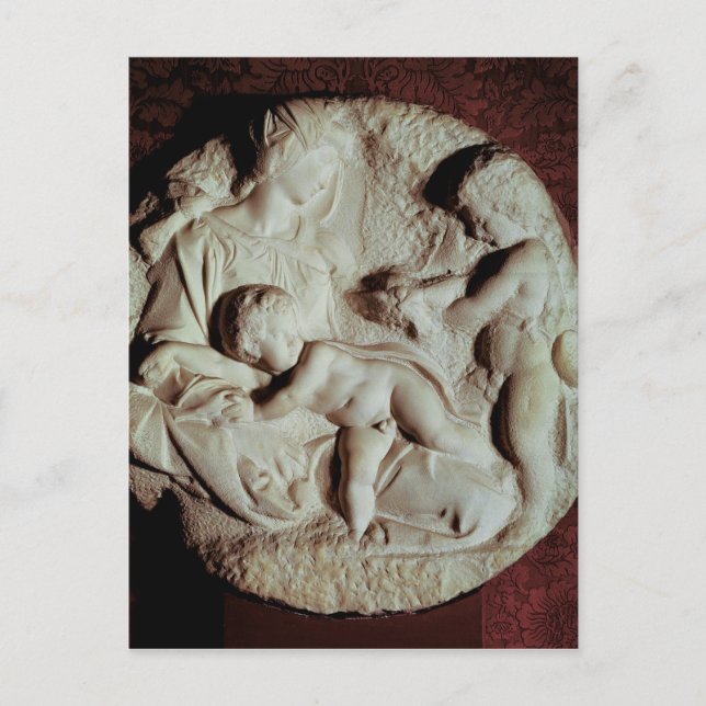 Cartão Postal Pedra circular Tondo Taddei (Frente)