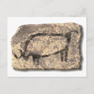Cartão Postal Pedra-touro