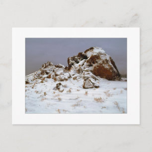 Cartão Postal "Pedras de Neve"
