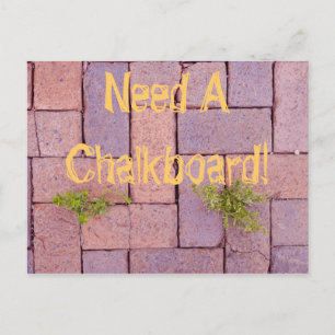 Cartão Postal Pedras de Pavimentação Engraçadas Ervas Caminho Fo