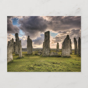 Cartão Postal Pedras de Pé de Callanish