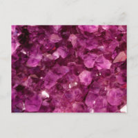 Pedras preciosas roxas Amethyst de cristal de