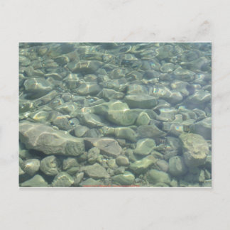 Cartão Postal Pedras Submarinas