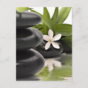 Cartão Postal Pedras Zen