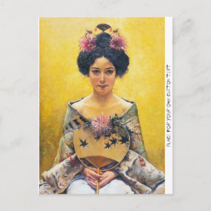 Cartão Postal Pedro Sáenz (1864-1924), Disfarce japonês