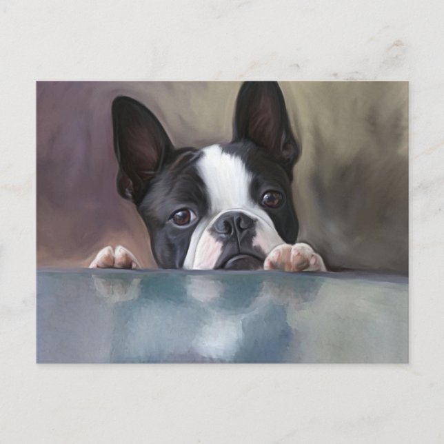 Cartão Postal Peek A Boo (Frente)