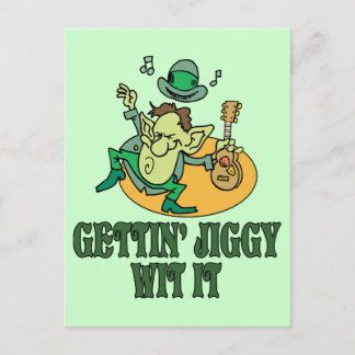 Cartão Postal Pegando o Jiggy com ele
