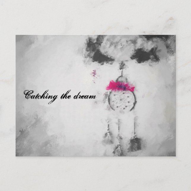 Cartão Postal Pegando o sonho (Frente)