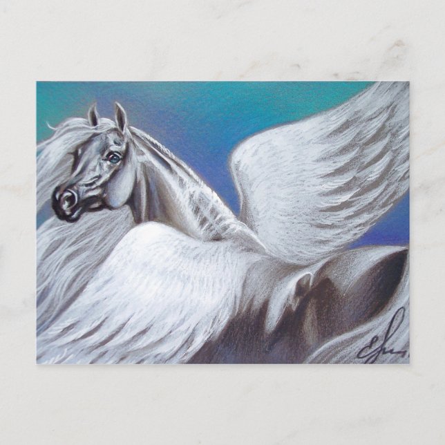 Cartão Postal Pegasus (Frente)