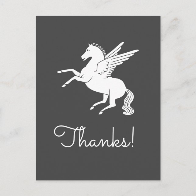 Cartão Postal Pegasus (Frente)