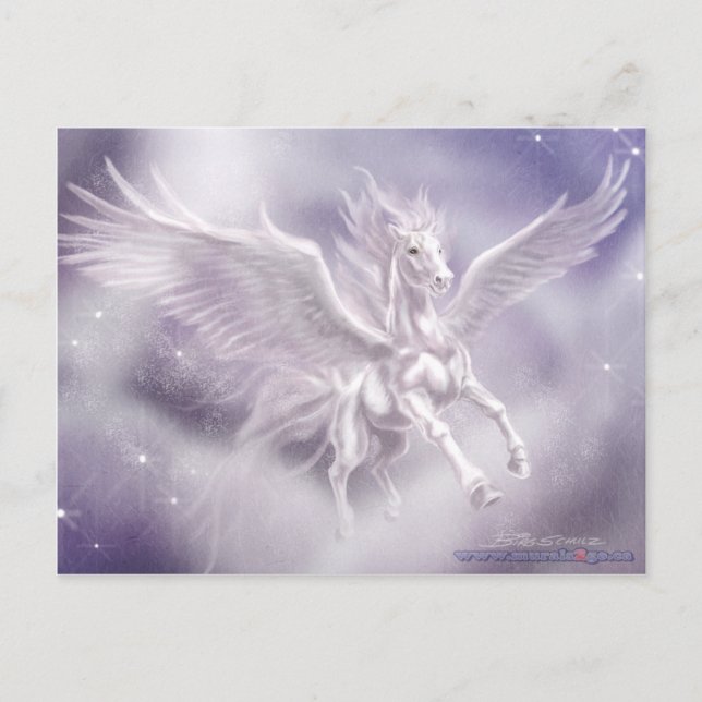 Cartão Postal Pegasus (Frente)