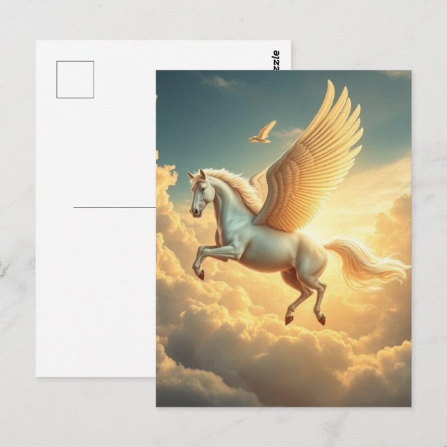 Cartão Postal Pegasus (Frente/Verso)