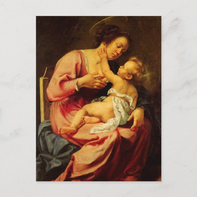 Cartão Postal peito de maria (Frente)