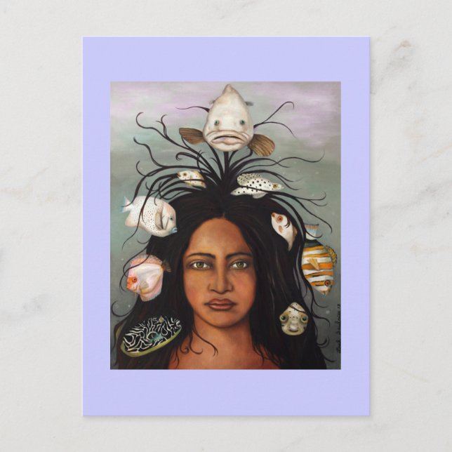 Cartão Postal Peixe Branco (Frente)