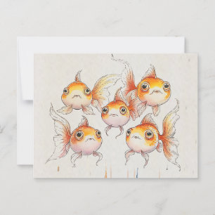 Cartão Postal Peixe-espinho flutuante