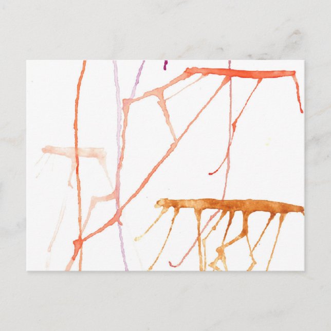 Cartão Postal Peixe gelado quente (Frente)