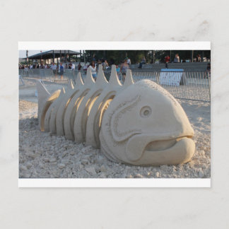 Cartão Postal Peixe Osso