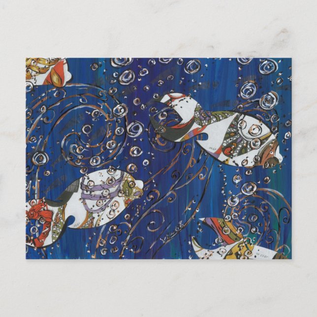 Cartão Postal Peixe-Sapo (Frente)