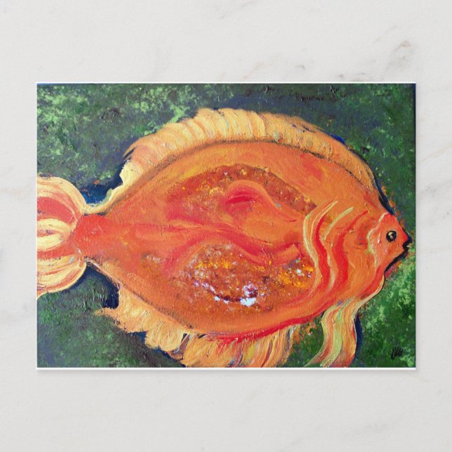 Cartão Postal Peixe-sol (Frente)