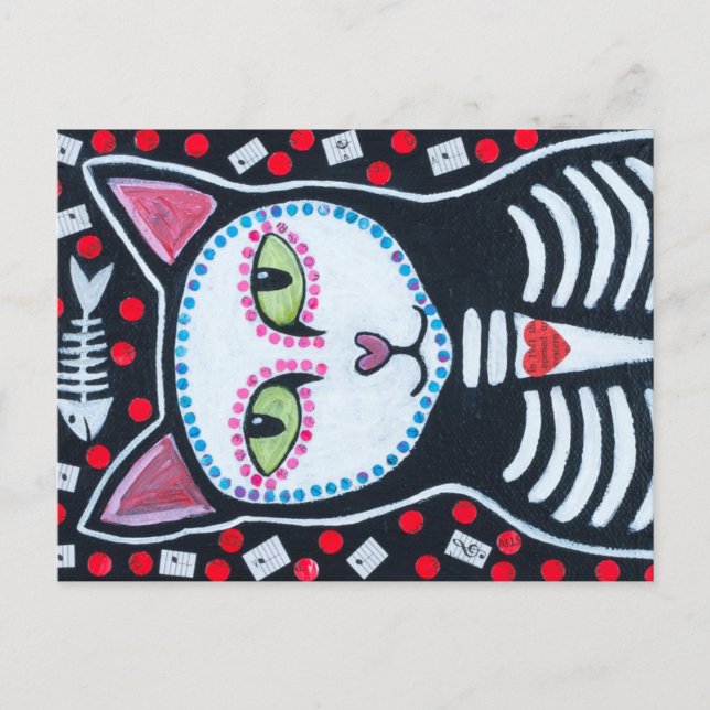 Cartão Postal Peixes Musicais (Frente)