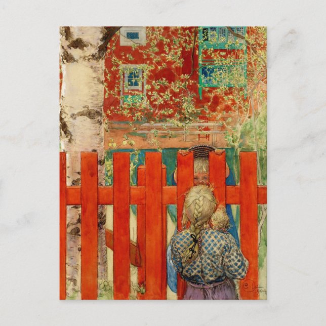 Cartão Postal Pela cerca (Frente)
