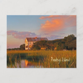 Cartão postal Pelicano Inn da Ilha Pawleys