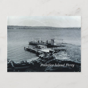 Cartão postal Pelletier Island Ferry