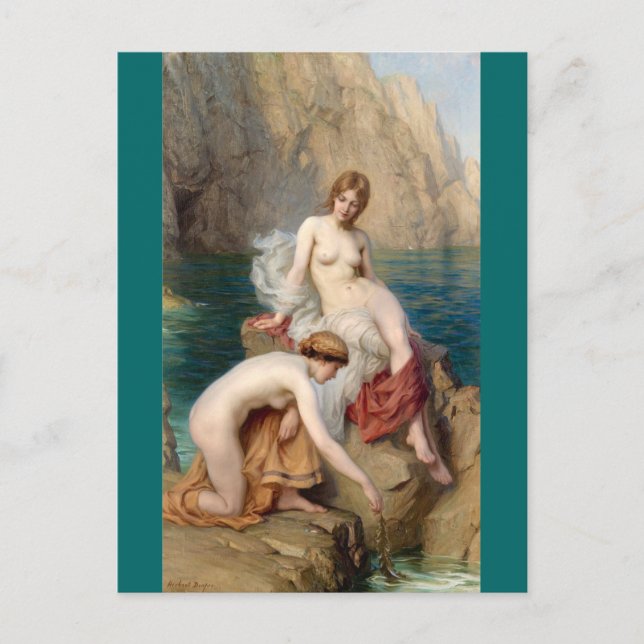 Cartão Postal Pelo Mar De Verão - Draper (Frente)