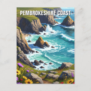 Cartão Postal Pembrokeshire Coast National Park Wales