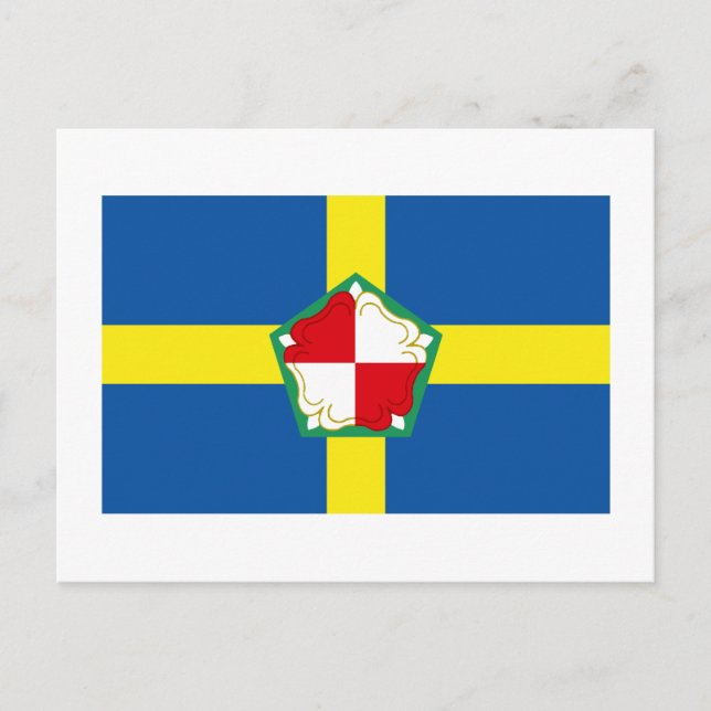 Cartão Postal Pembrokeshire Flag (Frente)