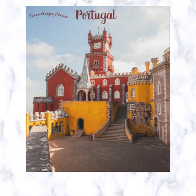 Cartão Postal Pena Palace Sintra Portugal (Criador carregado)