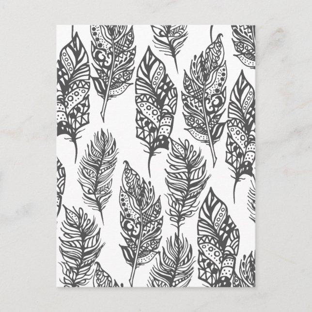 Cartão Postal Penas Suaves (Frente)