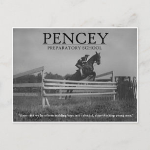 Cartão Postal Pencey Hunter Jumper